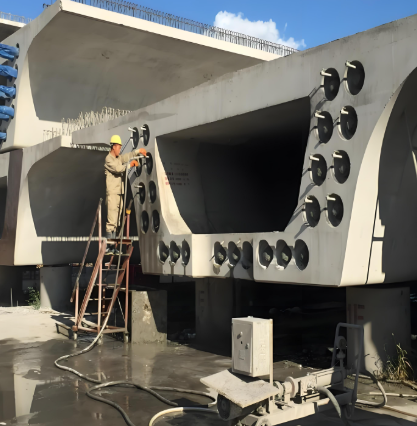 敦煌压浆料施工流程及注意事项